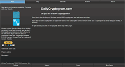 Desktop Screenshot of dailycryptogram.com